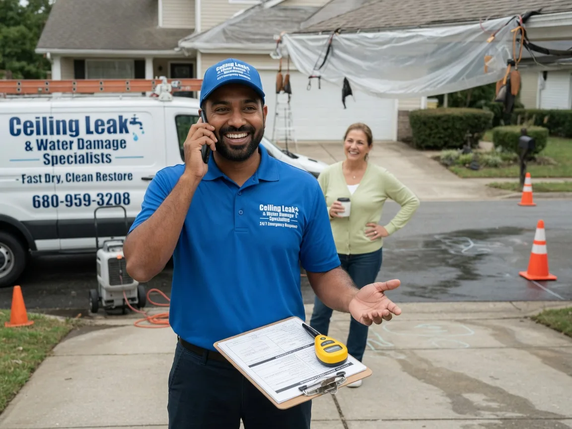 Ceiling Leak Cleanup Northwood, IA FAQs